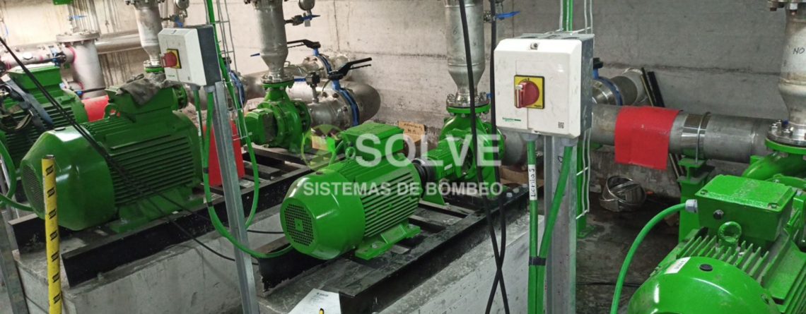 Bombas horizontales con acoplamiento
